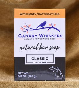 Classic series honey, oat, goat milk soap