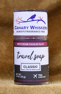 Classic series rose kaolin clay soap