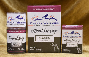 Classic series rose kaolin clay soap