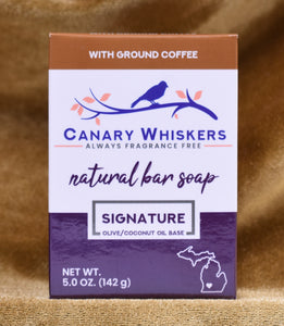 Signature series coffee soap