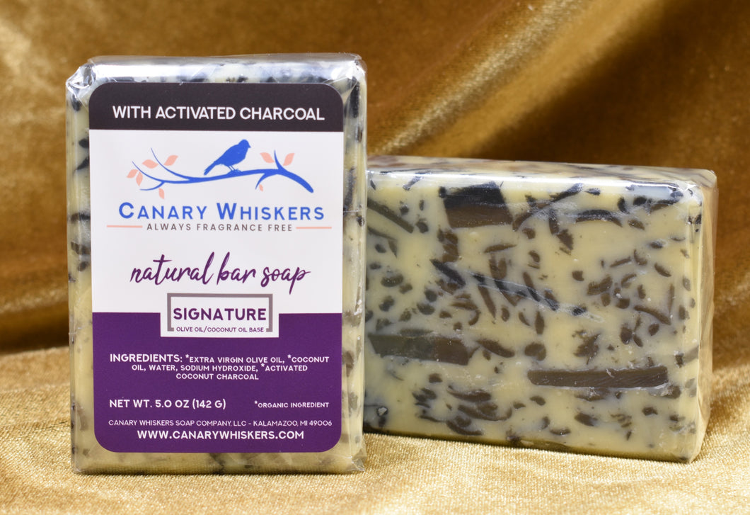 CLEARANCE!  Signature confetti charcoal soap (discounted in cart)