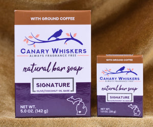 Signature series coffee soap